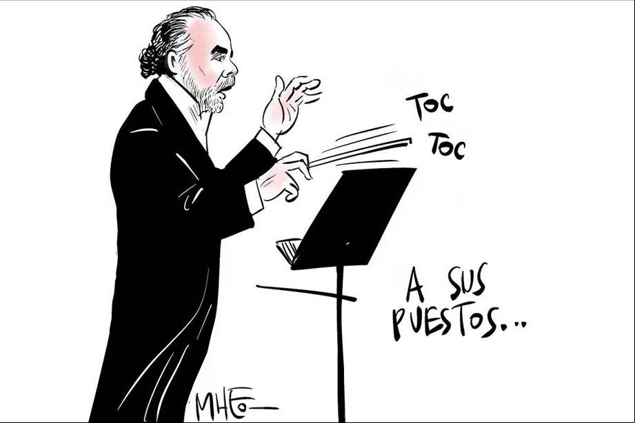 Armando en concierto.