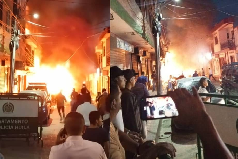 Atentado en La Plata, Huila