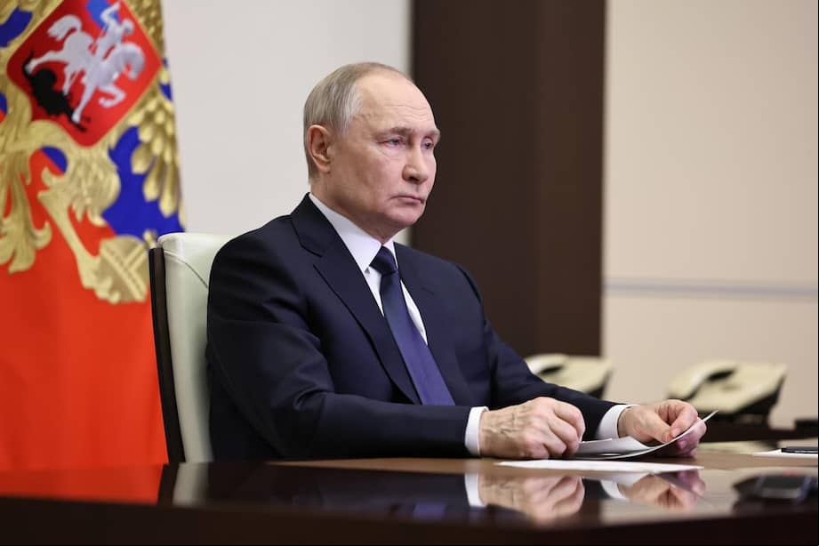 El presidente ruso, Vladímir Putin, habla tras una operación para la liberación de la región de Kursk, controlada por fuerzas ucranianas.