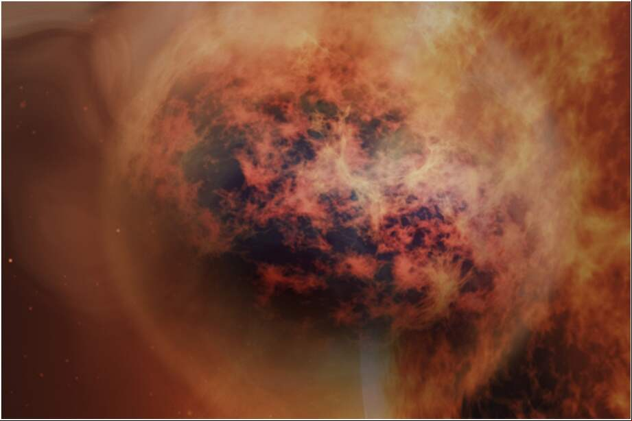 WASP-107b es un exoplaneta gaseoso único que orbita una estrella ligeramente más fría y menos masiva que el Sol.
