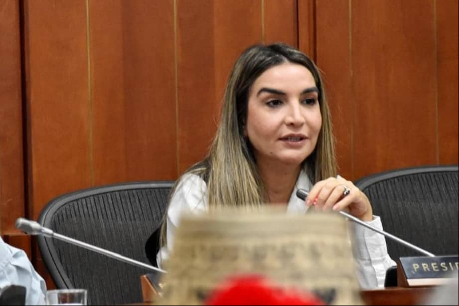 Nadia Blel, senadora del Partido Conservador.