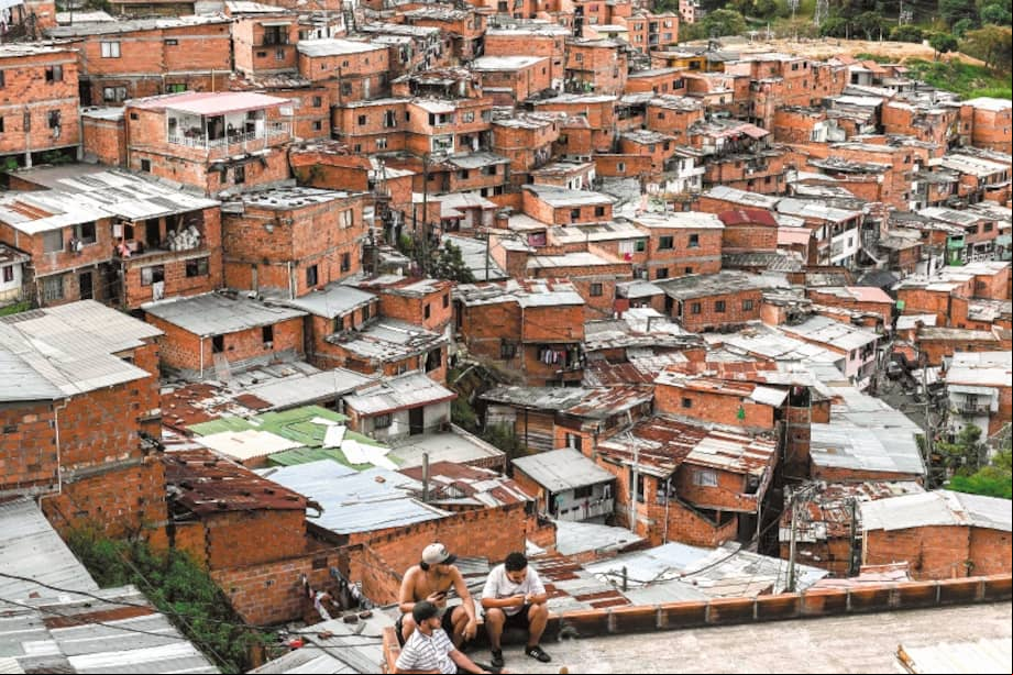 Foto de archivo tomada en noviembre de 2019 en la Comuna 13 de Medellín.