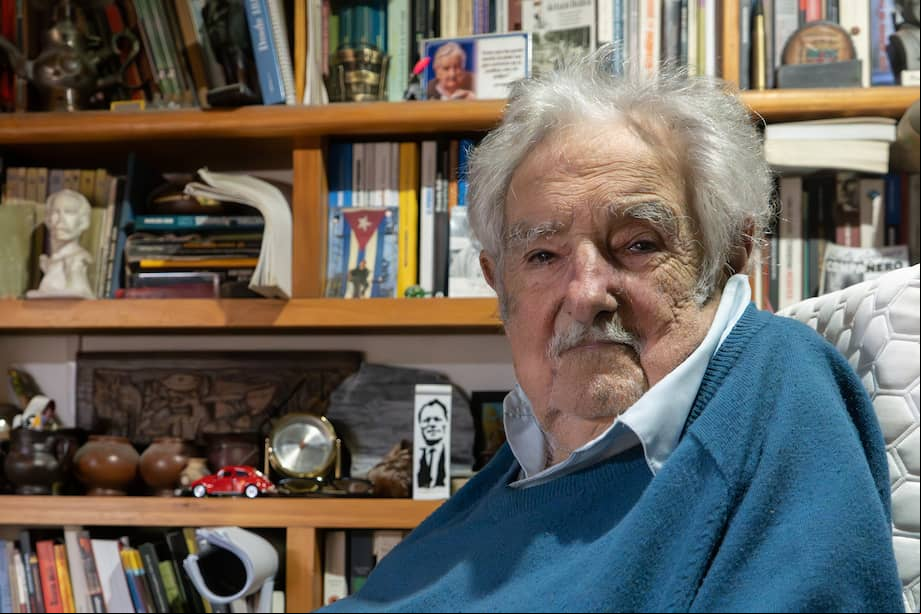 Fotografía del 18 noviembre 2024 del expresidente de Uruguay, José Mujica, durante una entrevista con EFE en Montevideo (Uruguay).