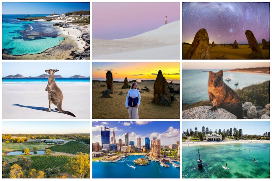 Perth, un destino lleno de atractivos turísticos naturales.