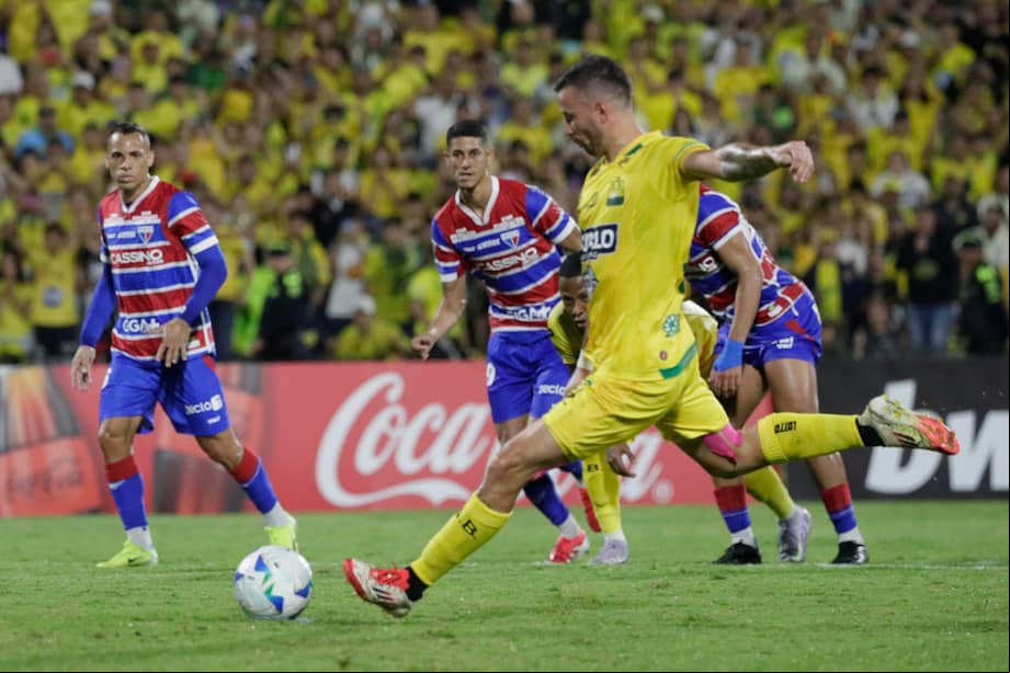 Luciano Daniel Pons, figura de Bucaramanga en la Copa Libertadores.