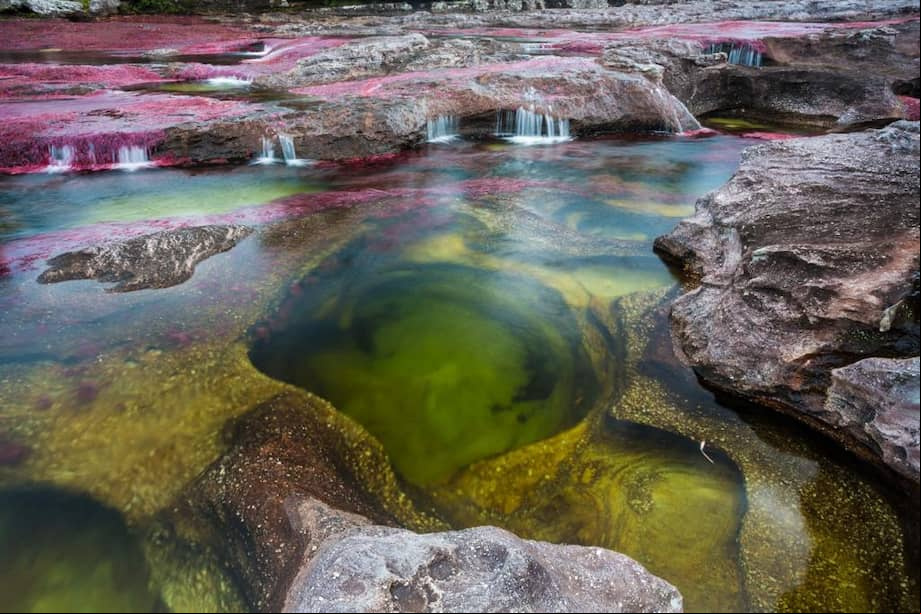 Caño Cristales cuenta con 10 senderos ecoturísticos.