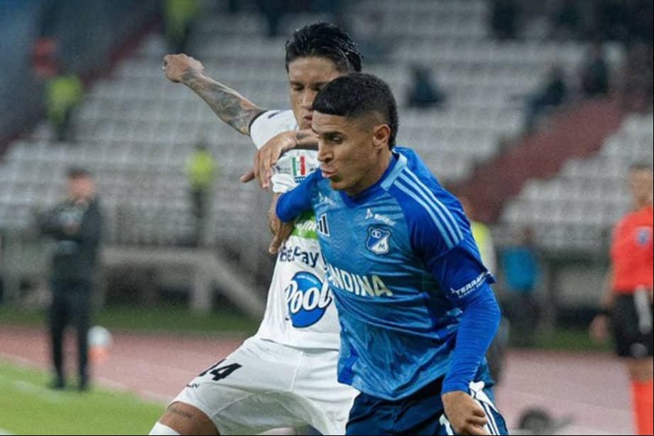 Millonarios y Once Caldas, en Palogrande.