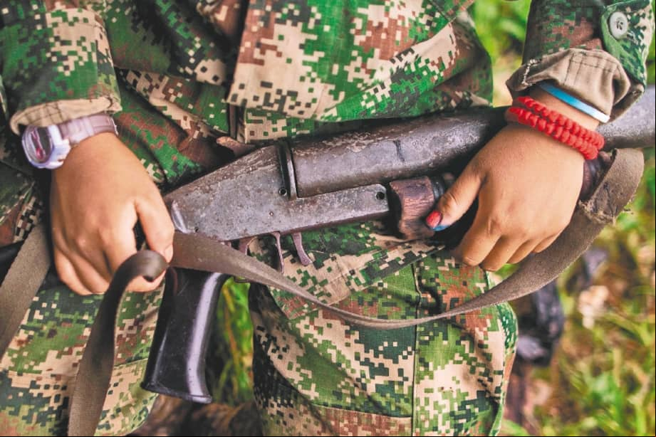 Las Autodefensas Conquistadoras de la Sierra Nevada (ACSN) y las Autodefensas Gaitanistas de Colombia (Clan del Golfo) estarían detrás de los reclutamientos forzados.
/ AFP / LUIS ROBAYO / TO GO WITH AFP STORY