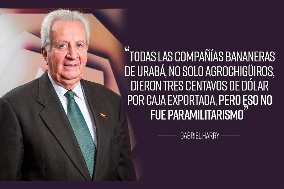 Gabriel Harry, gerente de Agrochiguiros y presidente de la Junta de la Cámara de Comercio de Medellín. / Archivo Particular.