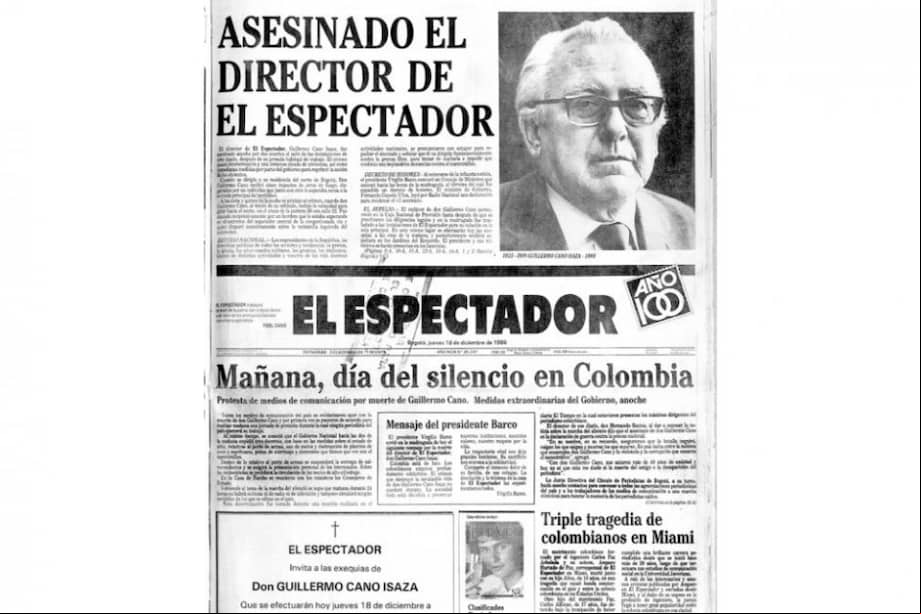 Portada de la edición del 18 de diciembre de 1986. / Archivo.